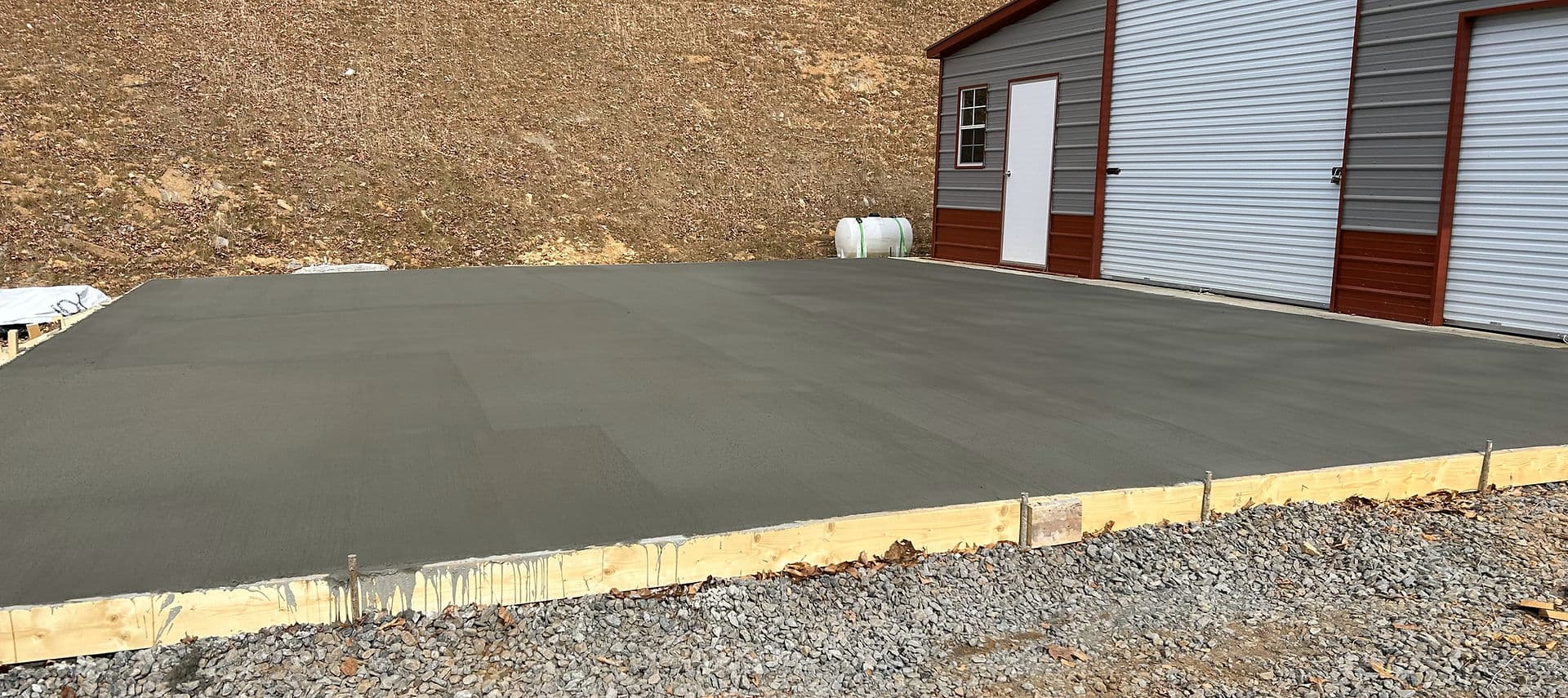 Featured concrete project from Two J's Concrete Finishing