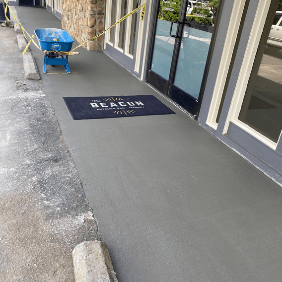 Concrete slab detail